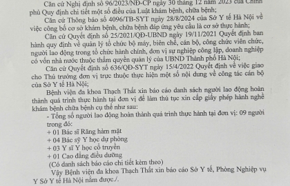 Thư mời báo giá số 1113
